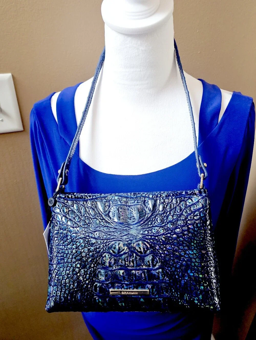NWT Brahmin ROYAL BLUE Lorelei